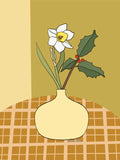 December | Narcissus + Holly