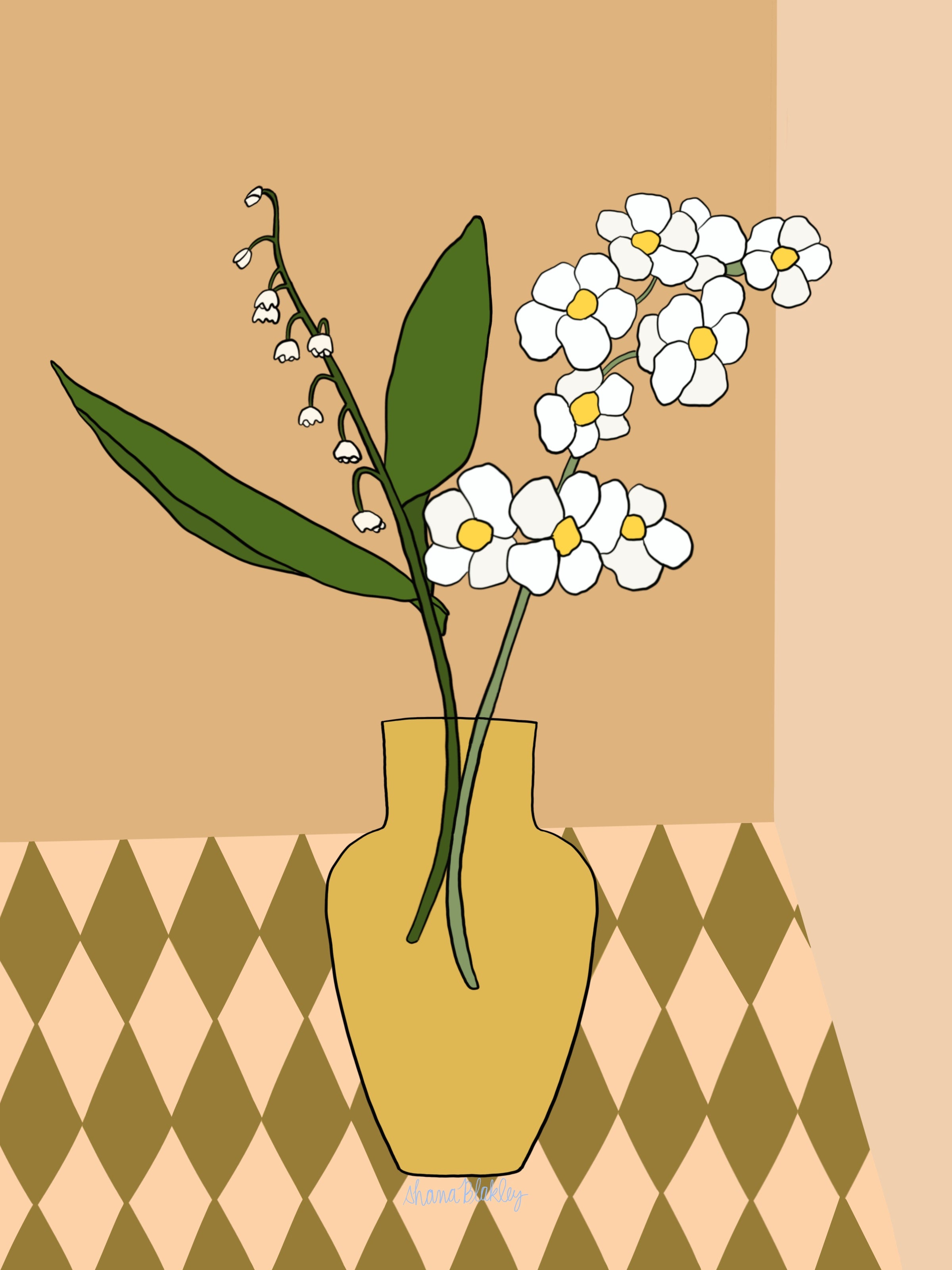 May | Lily of the Valley + Hawthorn