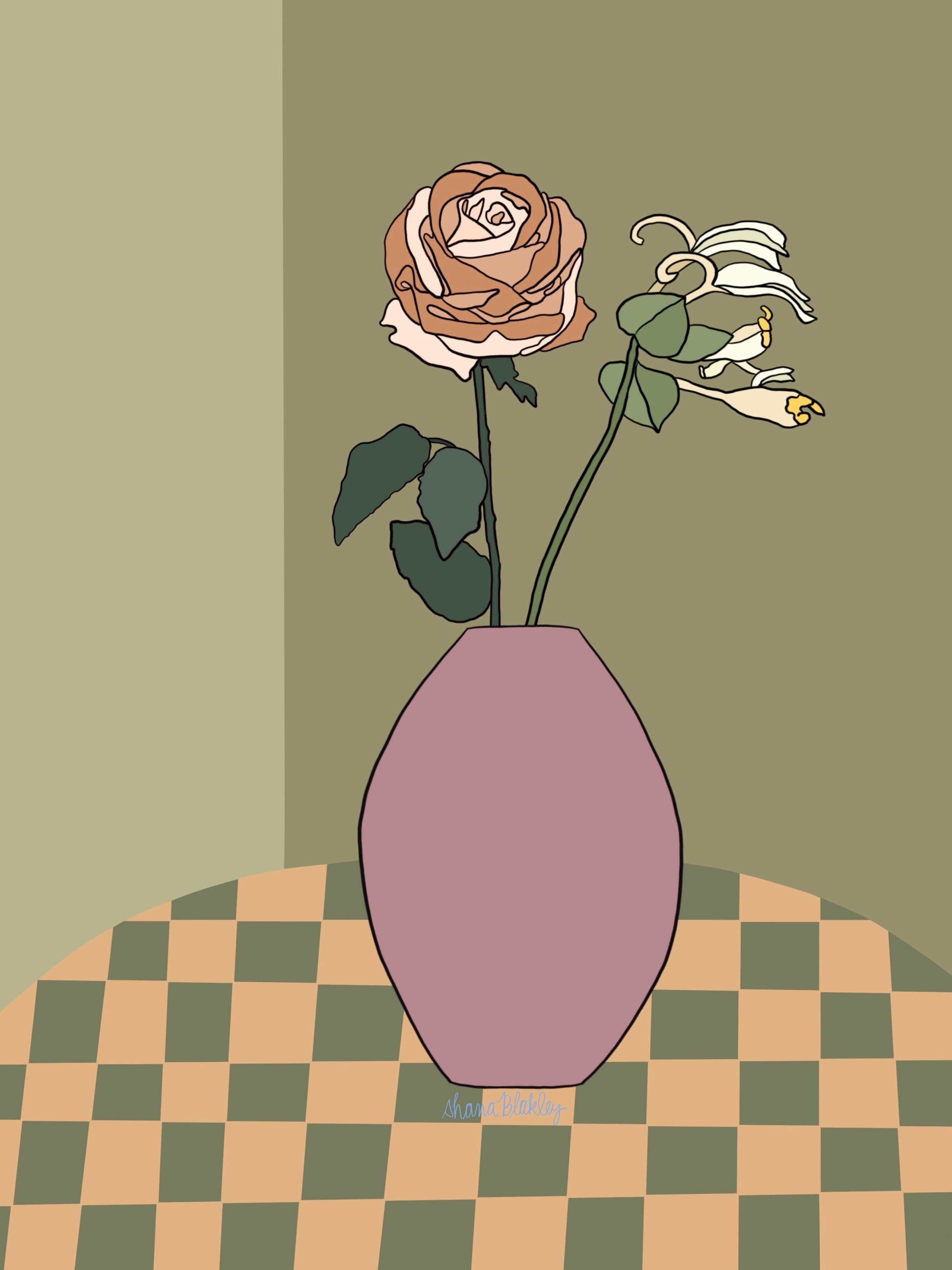 June |  Rose + Honeysuckle
